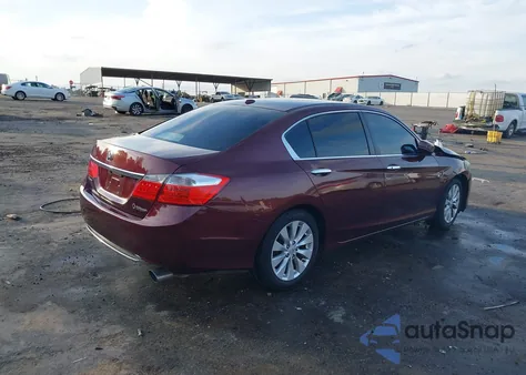 2014 Honda Accord Ex-L from USA, damaged, VIN 1HGCR2F86EA242063